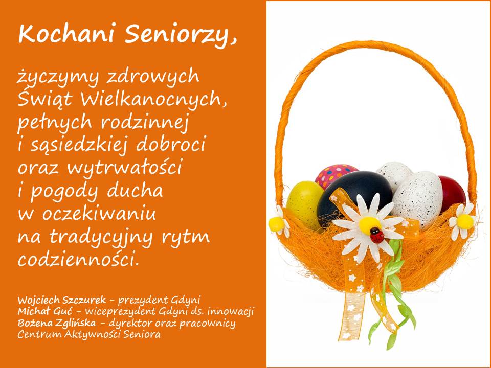 Życzenia wielkanocne 2021