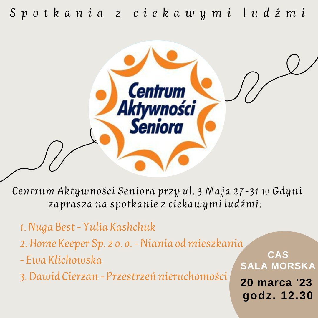 spotkania z ciekawymi ludźmi 20 marca 2023