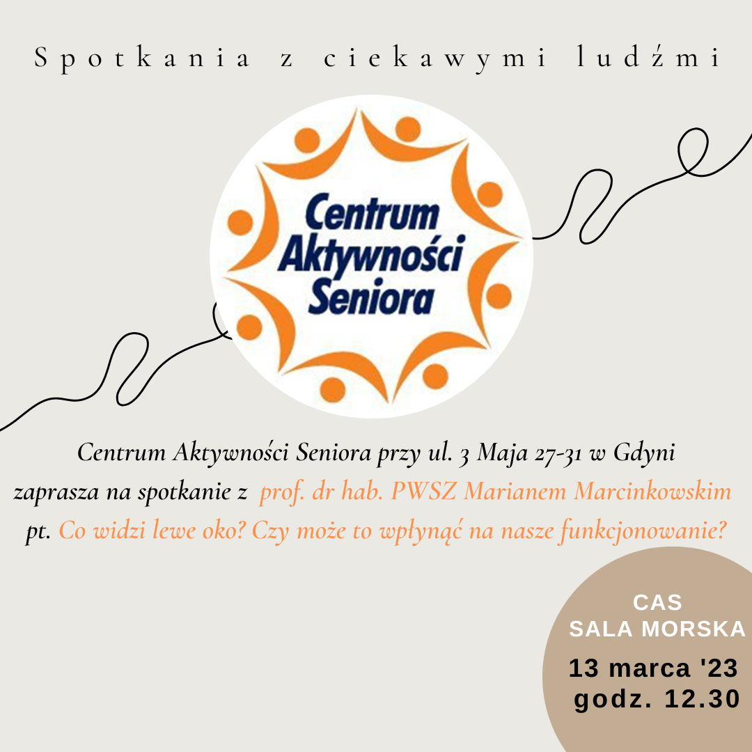 spotkania z ciekawymi ludżmi 13 marca 2023