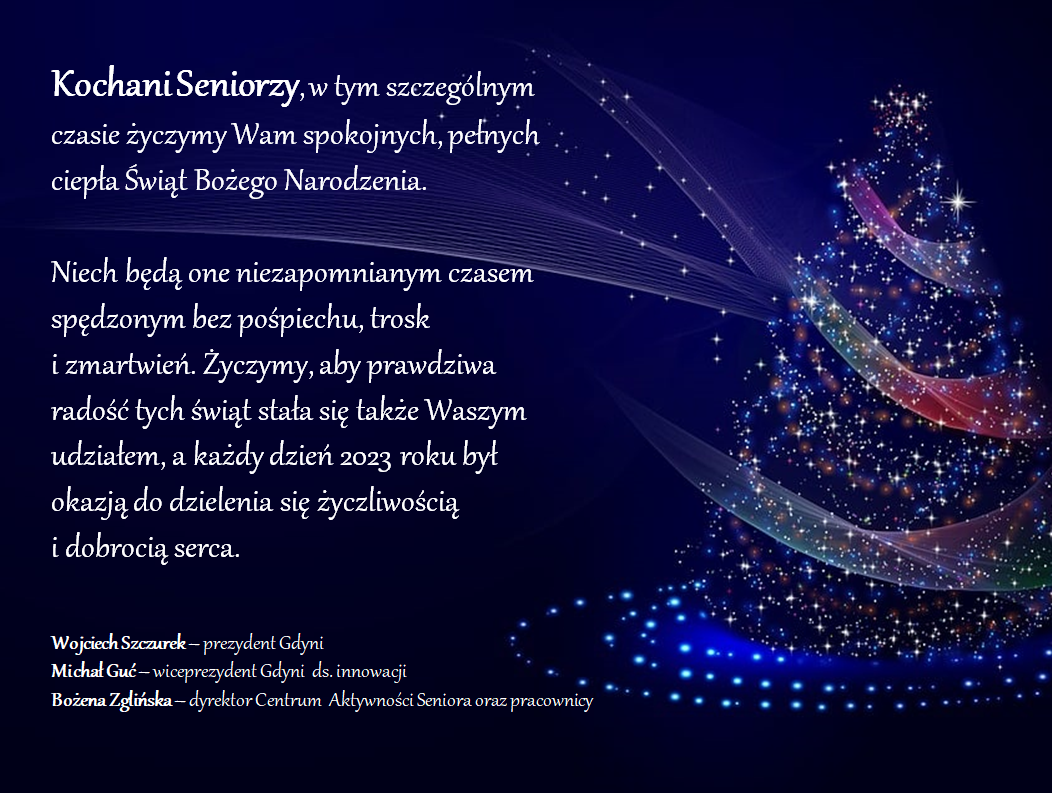 życzenia bożonarodzeniowe 2022