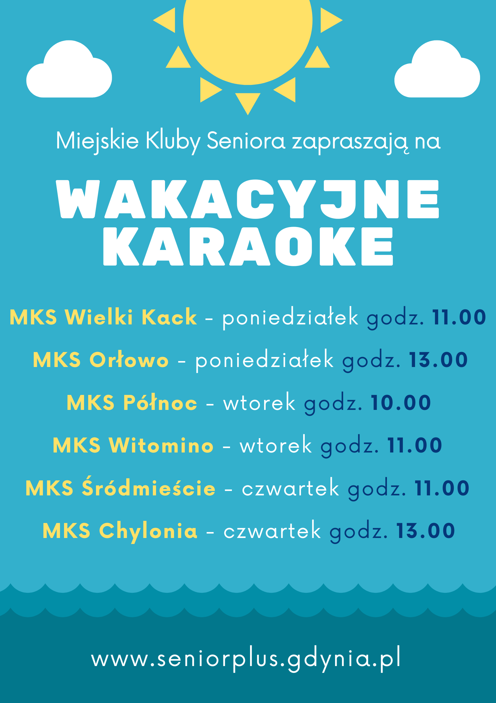 karaoke w klubach wakacje 2024